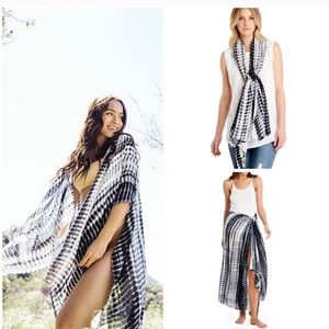 Michael Stars Convertible Ruana Scarf